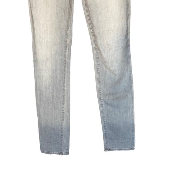 J Brand Light Wash Rail Illusion Skinny Denim Jeans Women Sz 26 - Picture 6 of 10